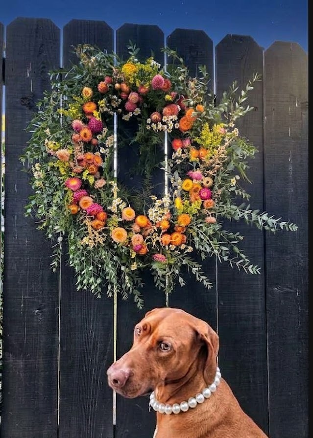 California Wildflower wreath